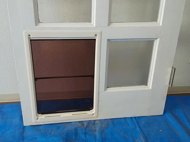 内装ドアへのペットゲートの取り付け!サービスの画像