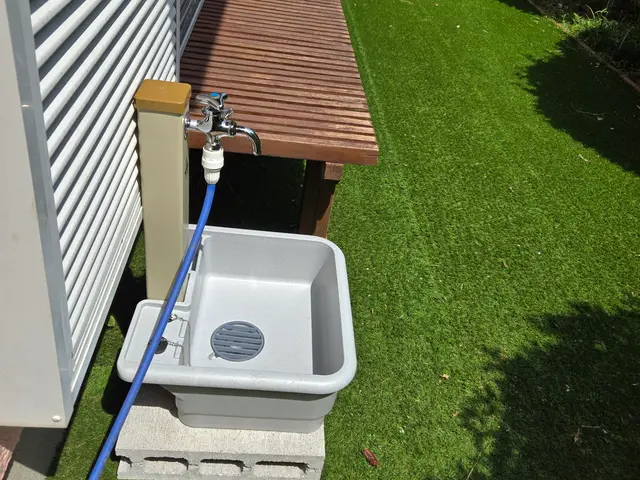 水栓柱だてガーデンシンク設備サービスの画像