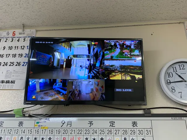 防犯カメラの取付工事（個人・集合住宅・店舗・会社様もお気軽にご相談ください♪）サービスの画像