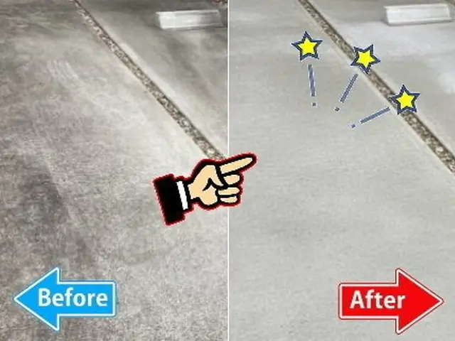 ◎25年の実績【お掃除のプロ集団】黒ずみ・油汚れ一掃！駐車場の高圧洗浄サービスの画像