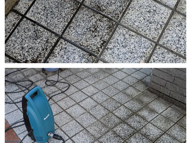 玄関やアプローチのカビ黒ずみを高圧洗浄でスッキリ！忙しいあなたに代わりお掃除！サービスの画像