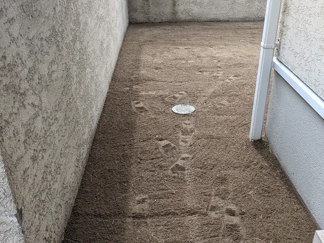 芝生張り付け、芝生張替え　熱くなりすぎず足にも優しい。これからの季節オススメですサービスの画像