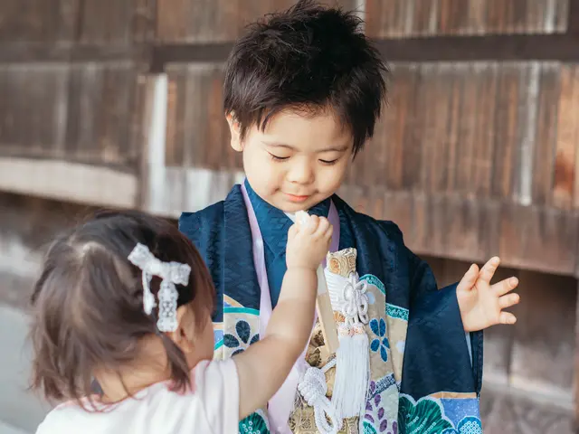 お子様にペースに合わせて撮影【お衣装•着付け•ヘアセットご案内可能】