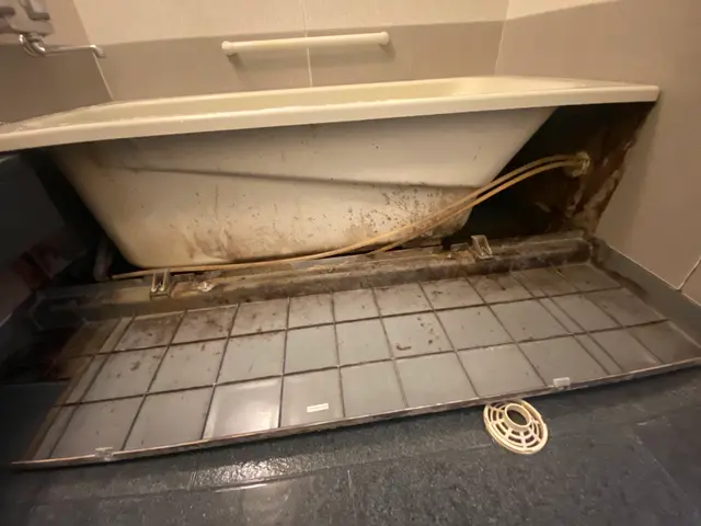 次から気持ちよくお風呂に入れるようにプロが徹底的に綺麗にに致します！サービスの画像