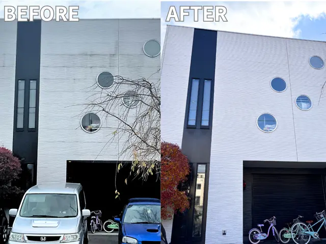 外壁を傷めないコスパ最強の手洗い洗浄 ★50%OFFキャンペーン開催中★サービスの画像