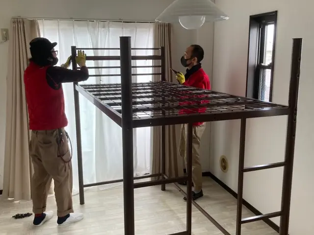 通販、量販店で購入した家具の組み立てお困りですか？親切丁寧に対応します！サービスの画像