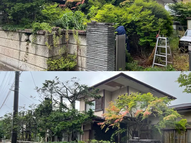 安心実績！安全とスピードを兼ね備えた庭木伐採・抜根サービスサービスの画像