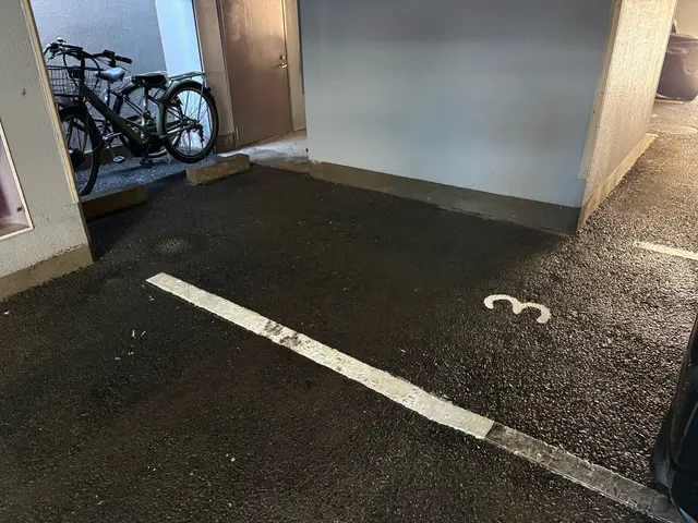 【名古屋本店のみ】即日・土日祝日対応可能！駐車場のコケや汚れを綺麗にします！サービスの画像