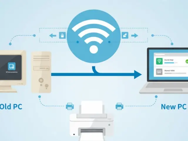 古いパソコンから新しいパソコンに変更する設定まるごとサービスの画像