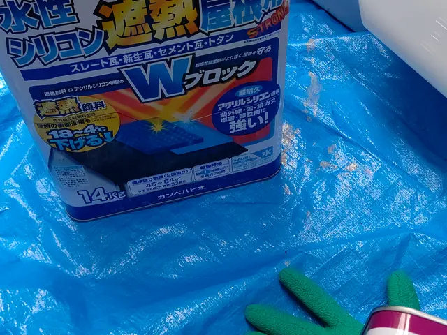 屋根塗装はお任せください。ベテラン職人が一生懸命努めます。サービスの画像