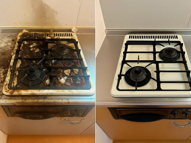 口コミ高評価で安心♪面倒なキッチン掃除をプロがしっかり対応！サービスの画像