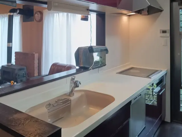 オープン価格☆経験豊富！安心してお任せください！水回りセット（キッチン+換気扇）サービスの画像