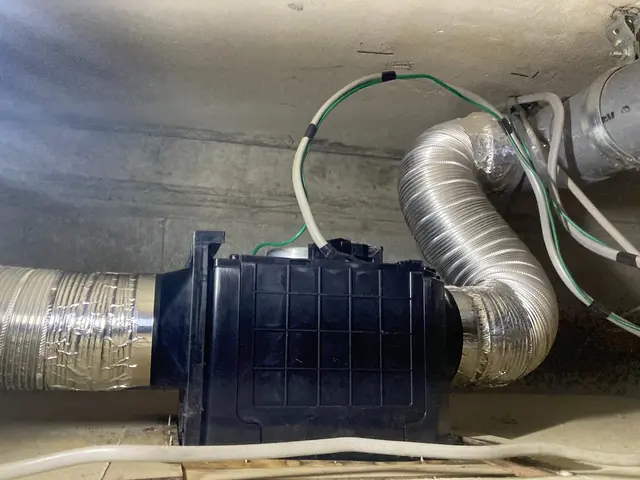 福岡市【浴室換気扇の取替え】トイレ・洗面所・脱衣所換気扇交換もお任せ！処分込み！サービスの画像