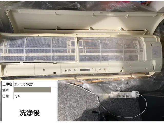 ９月空き有☆P代無料！安心なエアコンクリーニングならお任せください！サービスの画像