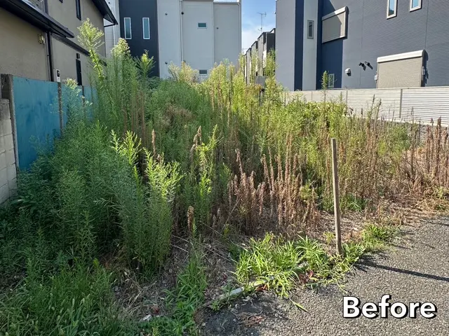 追加料金なし、安心の料金説明！丁寧な作業で満足度抜群！お庭のプロにお任せくださいサービスの画像