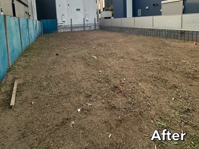 追加料金なし、安心の料金説明！丁寧な作業で満足度抜群！お庭のプロにお任せくださいサービスの画像