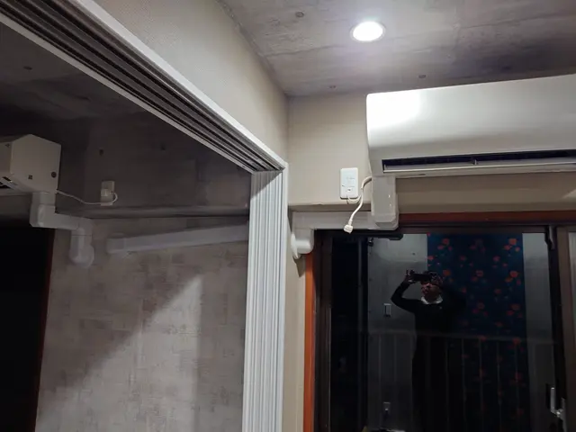 ◎損害保険に加入◎大手での業務経験を生かした安心安全な確実なエアコン取り付け！サービスの画像