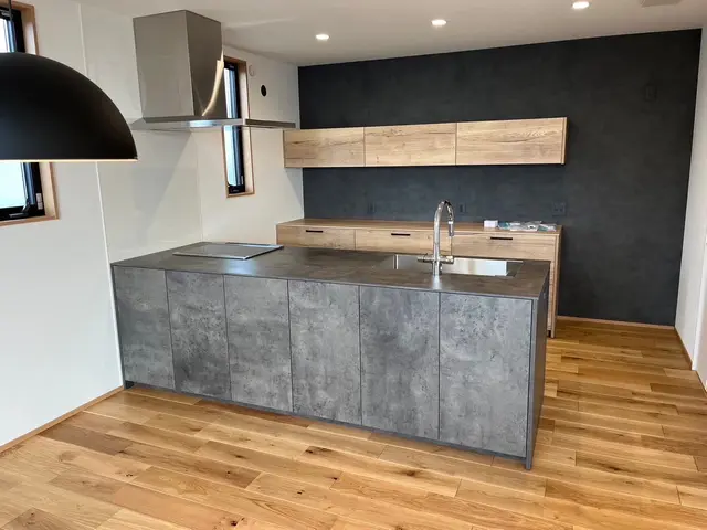 ◎新築のシステムキッチンも施工してます◎営業時間外も対応可◎アフターフォロー万全サービスの画像