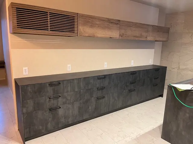 ◎新築のシステムキッチンも施工してます◎営業時間外も対応可◎アフターフォロー万全サービスの画像