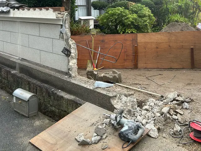 お悩み解決！【プロにお任せください！】ブロック工事に関すること何でも対応致しますサービスの画像