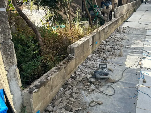 お悩み解決！【プロにお任せください！】ブロック工事に関すること何でも対応致しますサービスの画像