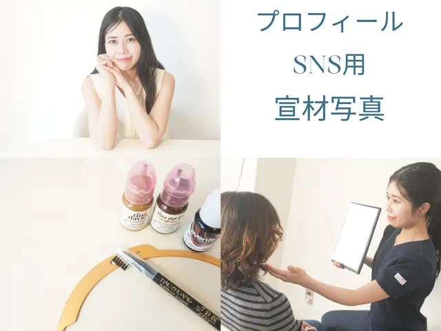 やさしく自然なプロフィール撮影