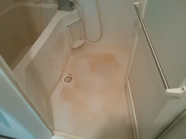 浴室の石鹸カスや水垢、カビ落とし爽快に。料金upなし。駐車料金0サービスの画像