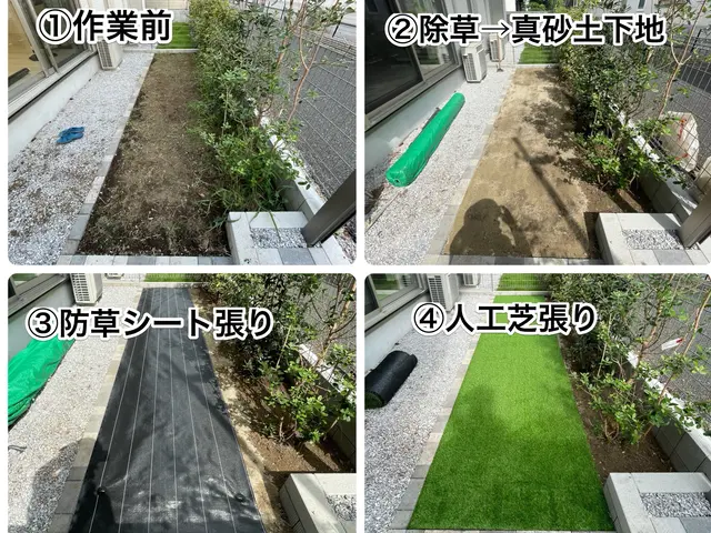 ☆明るいお庭へ大変身☆笑顔になります^^ご家族で戯れ☆外見良好☆メンテほぼ不要☆サービスの画像