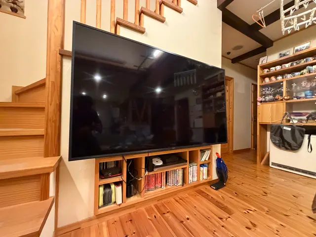 ☆壁掛テレビの設置・取外し☆取付実績300台！下地がない場合もご相談ください！サービスの画像