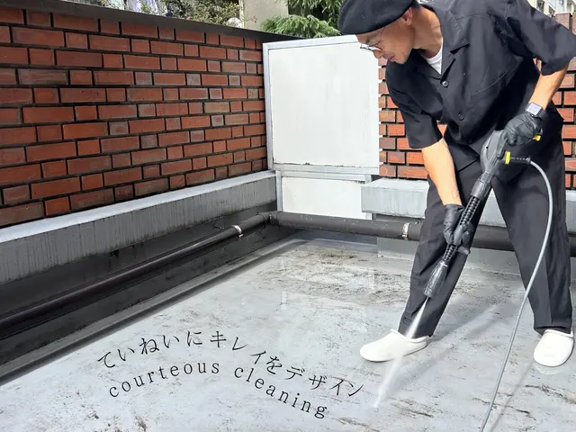 ▪︎高圧洗浄+ハンドクリーニング▪︎安心の保険加入サービスの画像