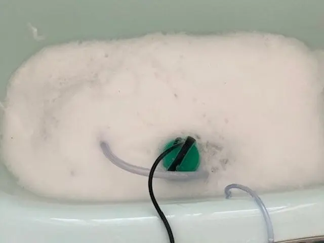 キレイなお湯でお肌も安心！ルミテスターによる作業前後の雑菌数検査付きです！サービスの画像