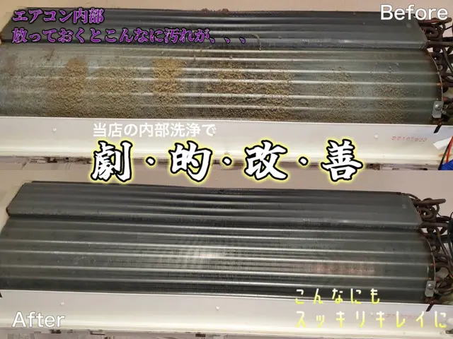 100％自社スタッフ対応！内部のカビを徹底洗浄サービスの画像