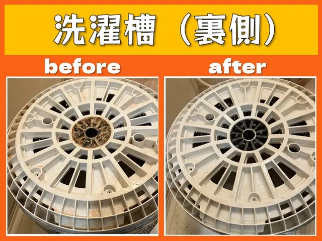 ✿分解高圧洗浄✿　洗濯槽を取り出して洗浄いたします。　【乾燥機能なし・８㎏まで】サービスの画像