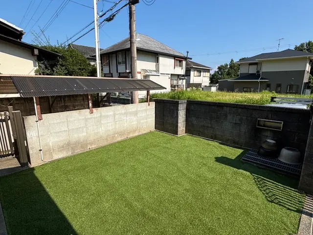 カード対応！人工芝生施工いたします！サービスの画像