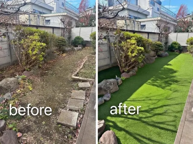 いい加減な施工を撲滅！！　完璧な整地で美しい仕上がり♪ 平米に応じて5割以上割引サービスの画像