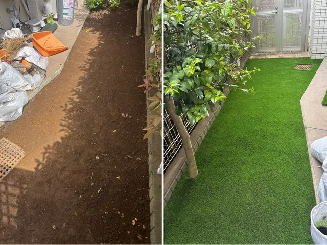 いい加減な施工を撲滅！！　完璧な整地で美しい仕上がり♪ 平米に応じて5割以上割引サービスの画像