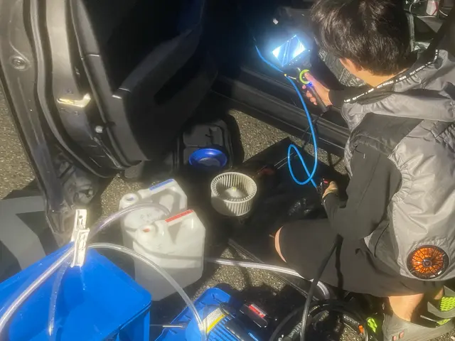 スプレーじゃない！車&バイクが大好きなエアコン屋が専用機材で施工！某サイト関東1サービスの画像