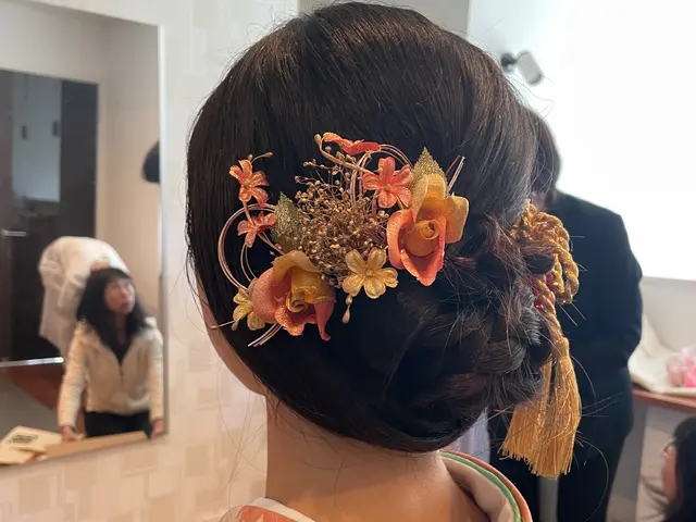 美しく楽でスピーディなお着付け[簡単ヘアセット・交通費・早朝料込]大手ホテル実績