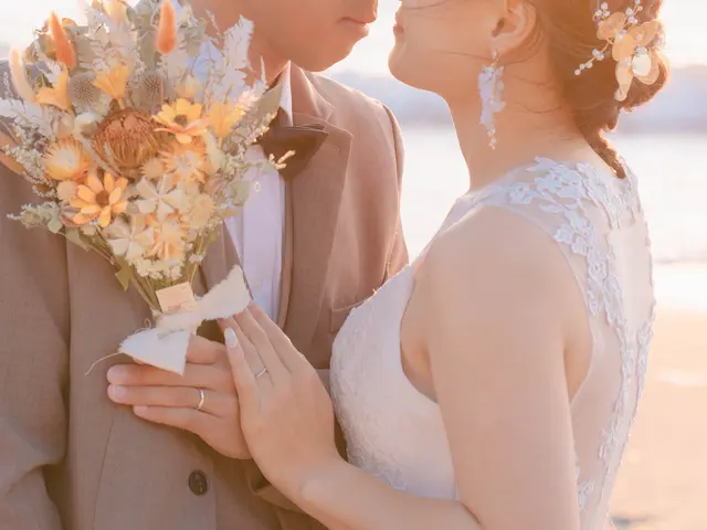 お二人の笑顔溢れるウェディング写真お任せください！サービスの画像