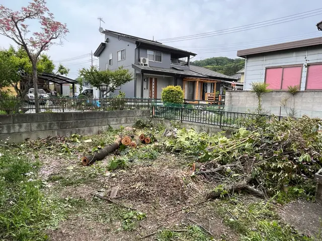 必ず私が伺います！　お庭・空き家・空き地対応可能◎　お見積もりだけでも歓迎！サービスの画像