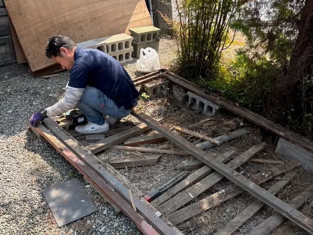 物置の解体、回収承ります。中身の不用品も対応可能です♪サービスの画像