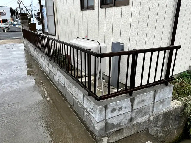 美里町の大煌です！フェンス取り付けます！サービスの画像