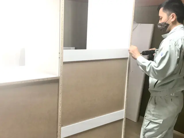 【夫婦で訪問いたします】組み立て設置まで丁寧に作業します。ダンボール無料回収◎サービスの画像