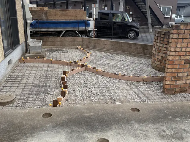 大手ハウスメーカーの外構工事も担当しています！確かな技術で安心施行！サービスの画像