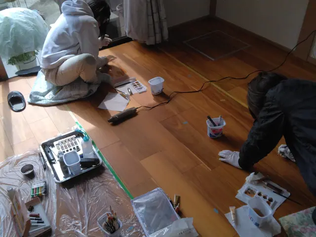 フローリング補修　簡単な傷、小さい傷サービスの画像