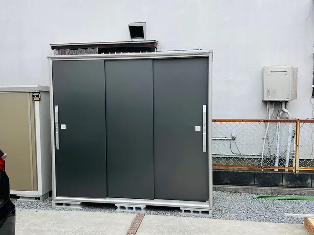 確かな技術力で大切な物置を組み立て設置！サービスの画像