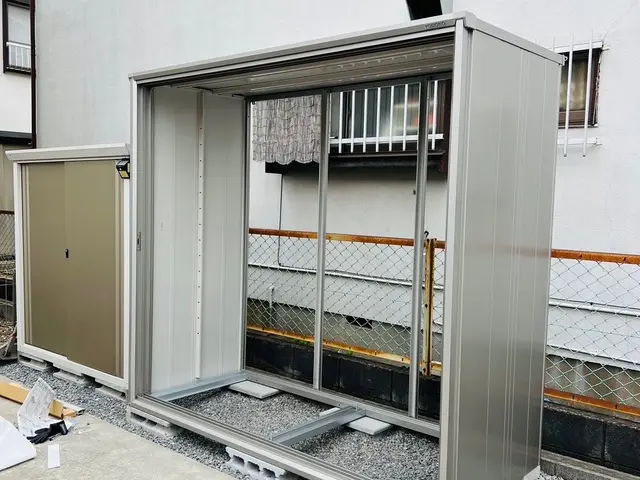 確かな技術力で大切な物置を組み立て設置！サービスの画像