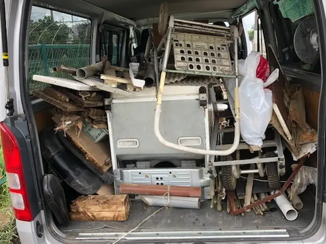 不用品回収　/　遺品整理　/　終活相談　/　買取品があれば相殺できます。サービスの画像