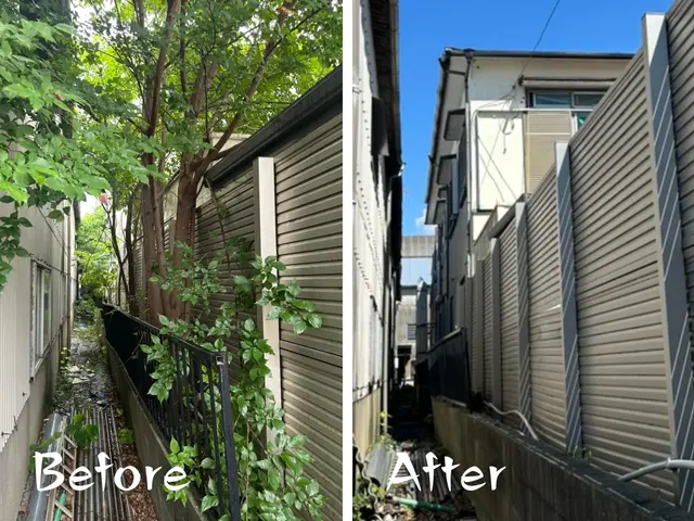 【10%割引中！】地域密着で年間300件以上の実績！お庭の伐採はお任せ下さい！サービスの画像