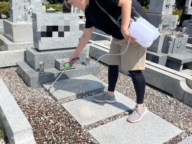 【任せて安心】まごごろの墓参り代行！【女性スタッフ同行可】サービスの画像